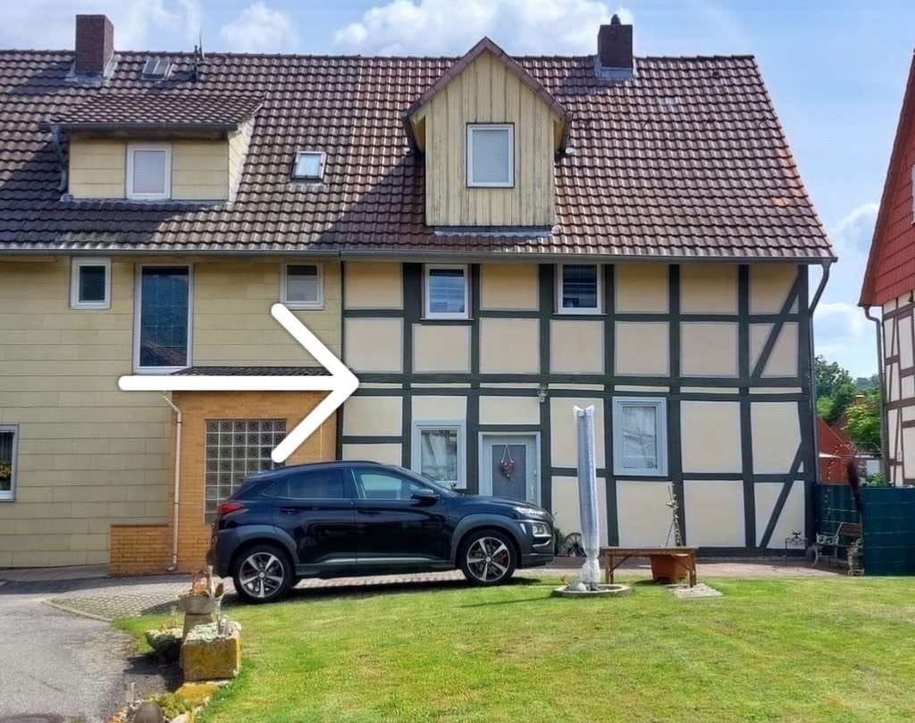 Immobilie in Hann. Münden - Fachwerkhaus in gepflegtem Zustand, frei, Hann.Münden, im beliebtem Ortsteil Gimte - Bild 2