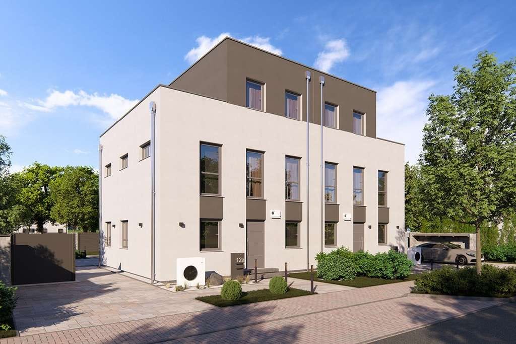 Immobilie in Heddesheim - Individuelles Doppelhaus in Heddesheim - Flexibles Ausbaukonzept trifft moderne Wohnqualität - Bild 0