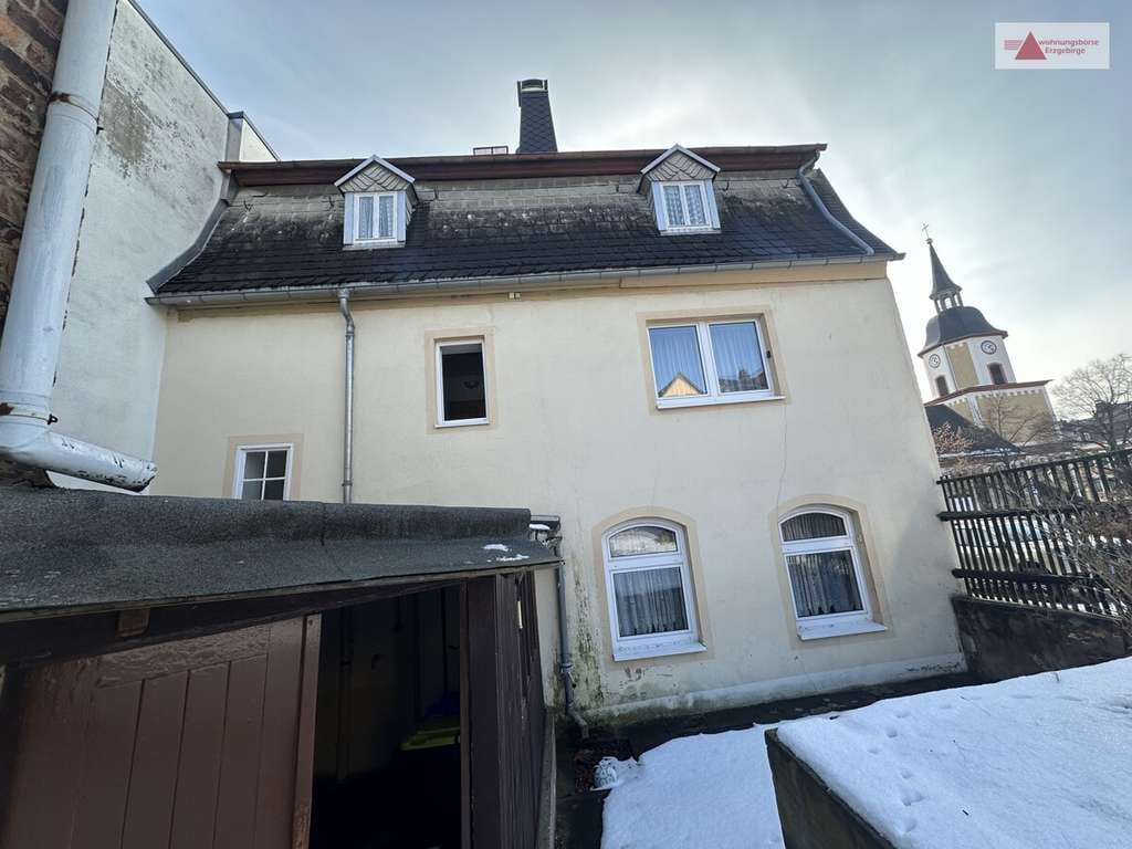 Immobilie in Hohenstein-Ernstthal - Stadthaus mit großen Grundstück in Hohenstein! - Bild 1
