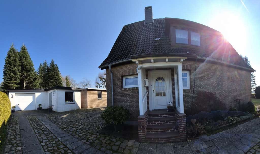 Immobilie in Rieseby - Einfamilienhaus in Feldrandlage - Bild 1