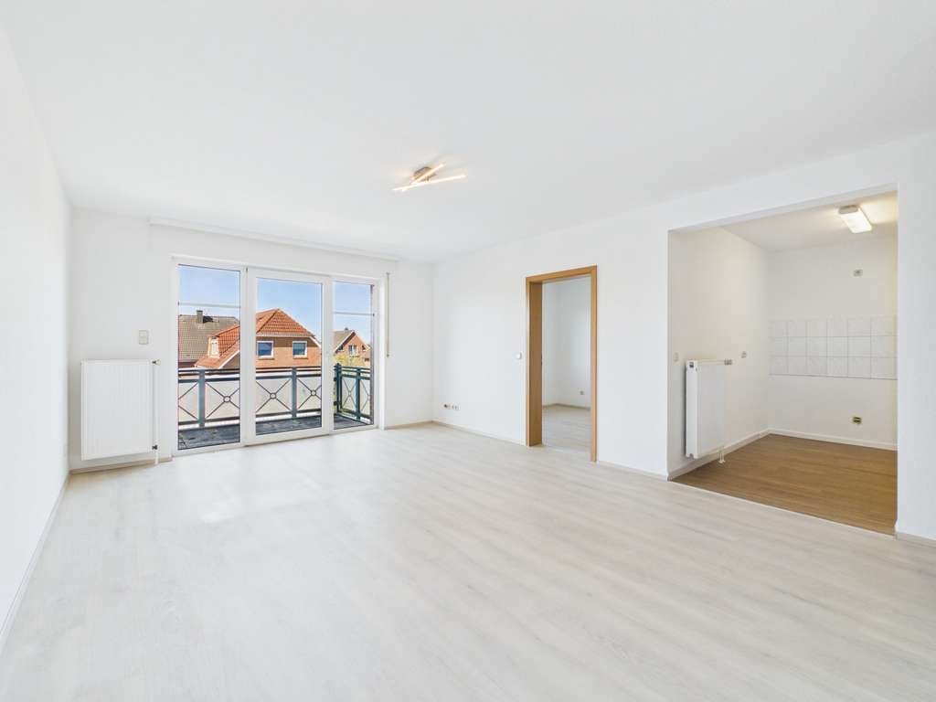 Immobilie in Pampow - Gepflegte 2‑Zimmer‑Wohnung mit Balkon und PKW‑Stellplatz  - Bild 1