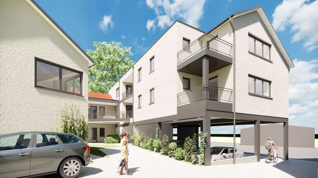 Immobilie in Laufach - Neubau! 3-Zimmerwohnung mit Balkon u. PV-Anlage - Bild 0