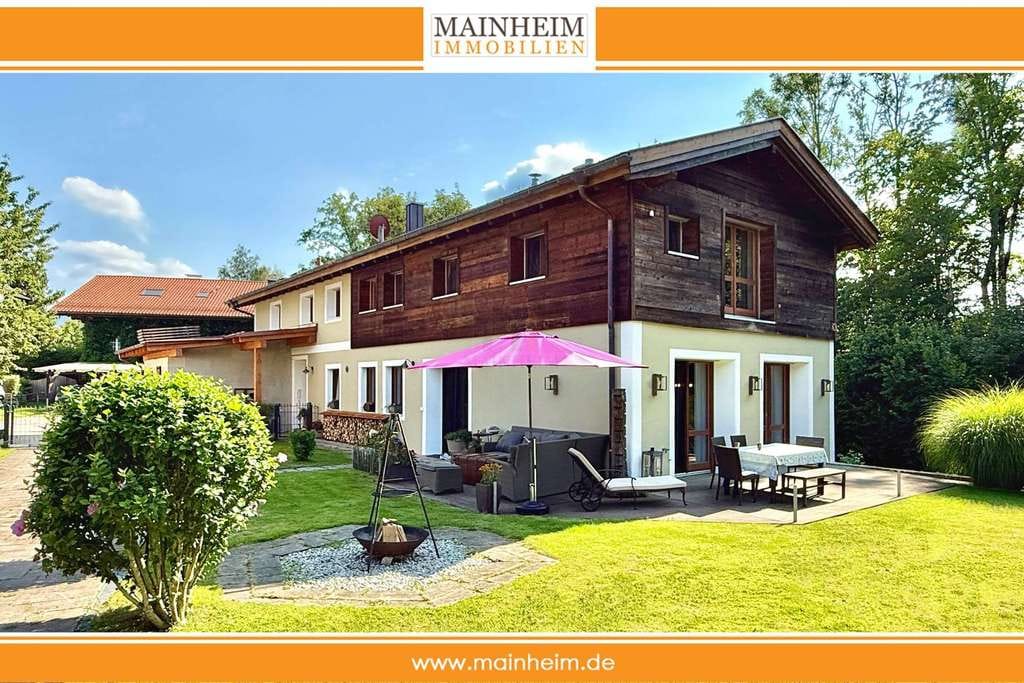 Immobilie in Riedering - Exklusiver Landsitz zwischen Chiemsee & Simssee – Raum, Ruhe & Luxus auf großem Anwesen - Bild 0