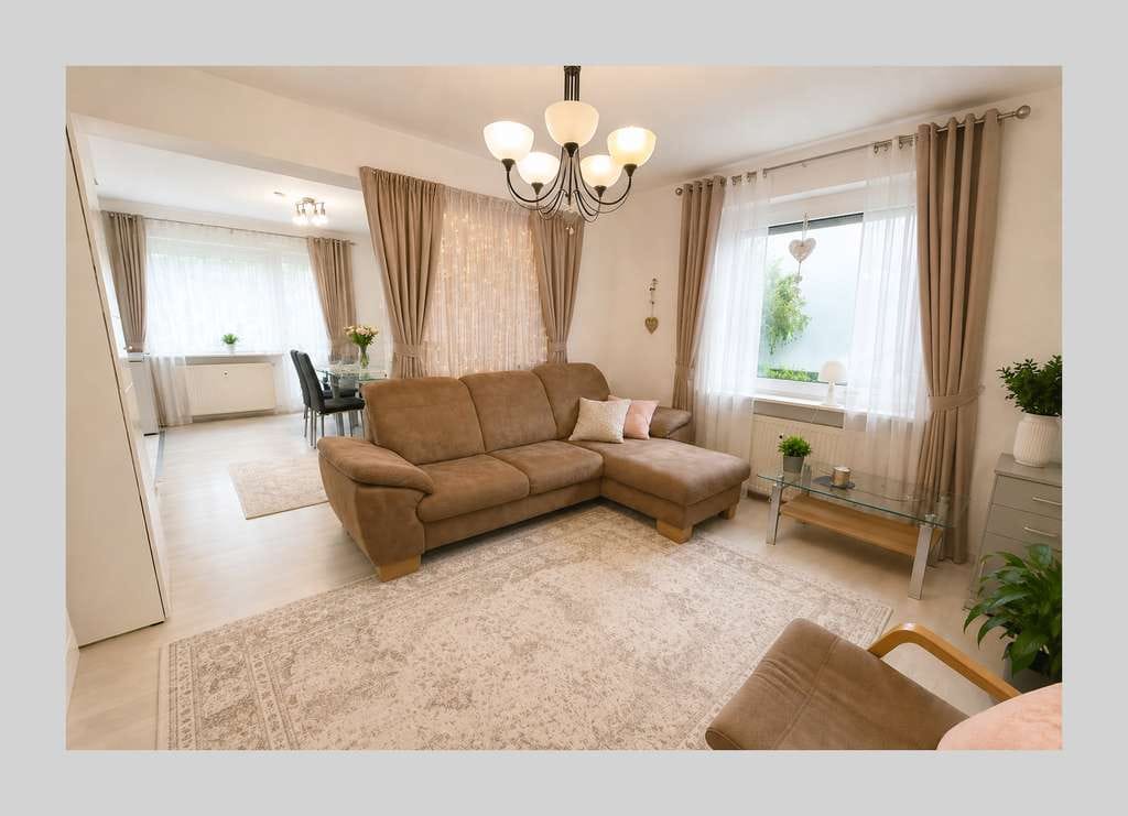 Immobilie in Lüdenscheid - Schöne 2-Zimmer Eigentumswohnung mit Balkon und Gartenterrasse in Lüdenscheid! - Bild 2