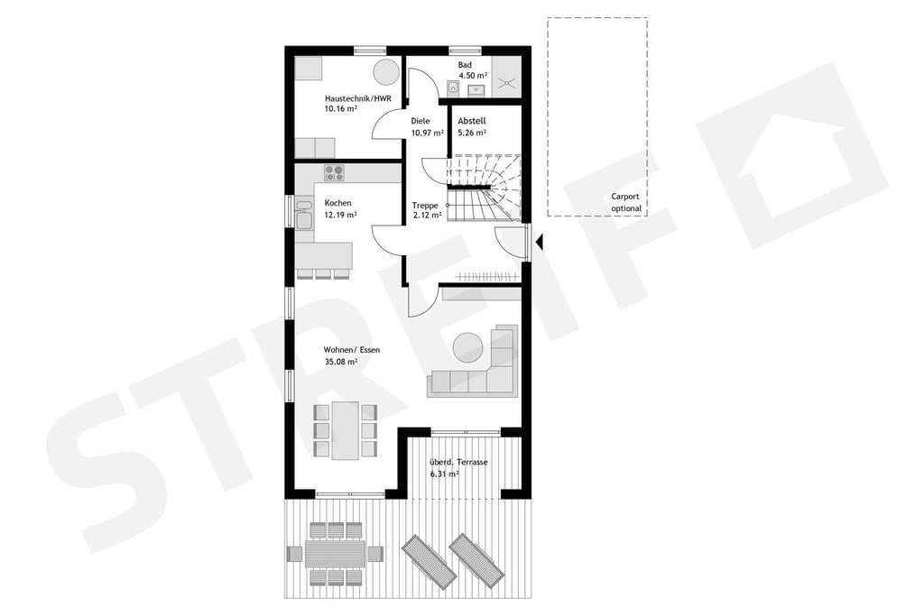 Immobilie in Altweidelbach - Ihr modernes Fertighaus mit Holzfassade von STREIF - Bild 1