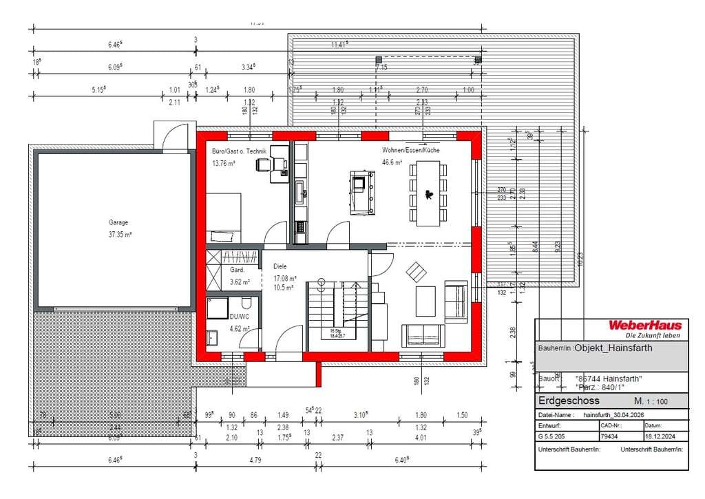 Immobilie in Hainsfarth - Modernes, großzügiges Einfamilienhaus  inklusive Grundstück - Bild 2