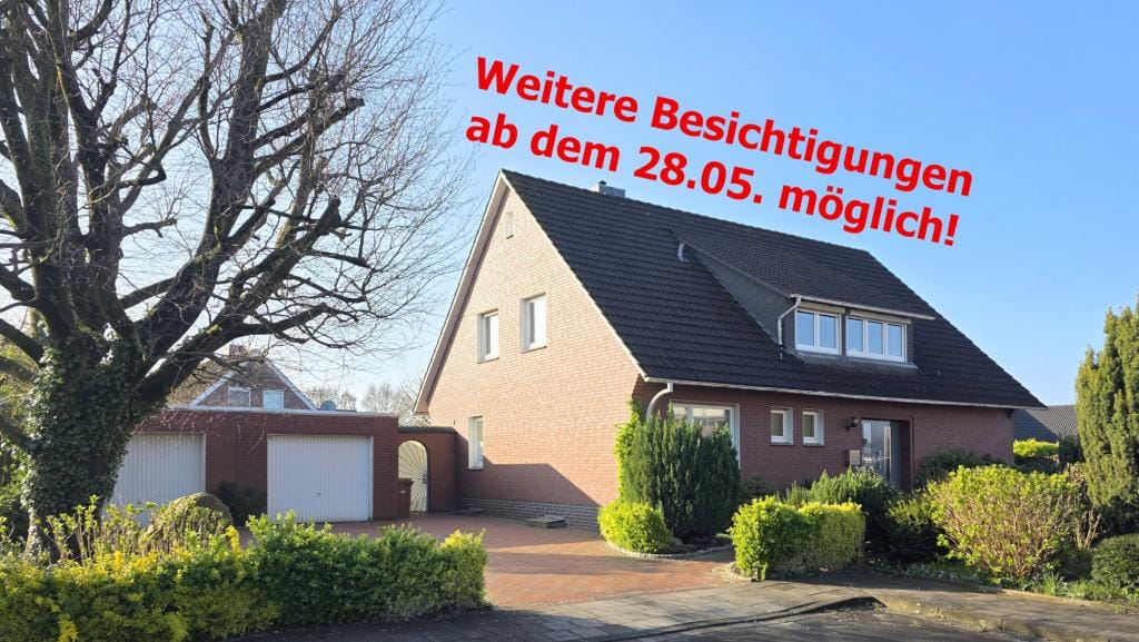 Immobilie in Twistringen - Platz! Platz! Platz! Gemütliches Einfamilienhaus mit Doppelgarage - Bild 0