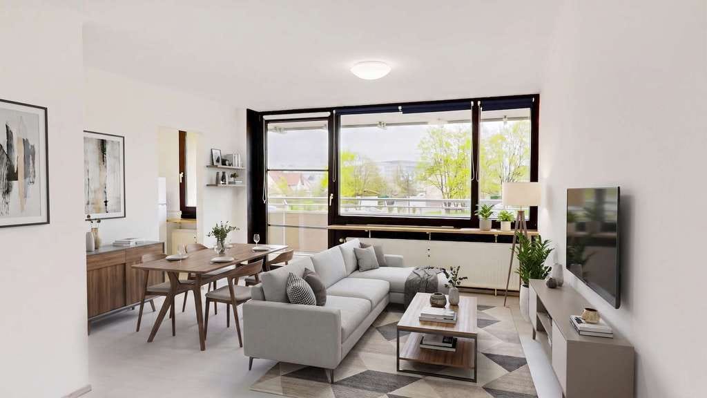 Immobilie in Ingolstadt - Einziehen oder investieren – 1-Zimmer-Wohnung mit Balkon - Bild 3