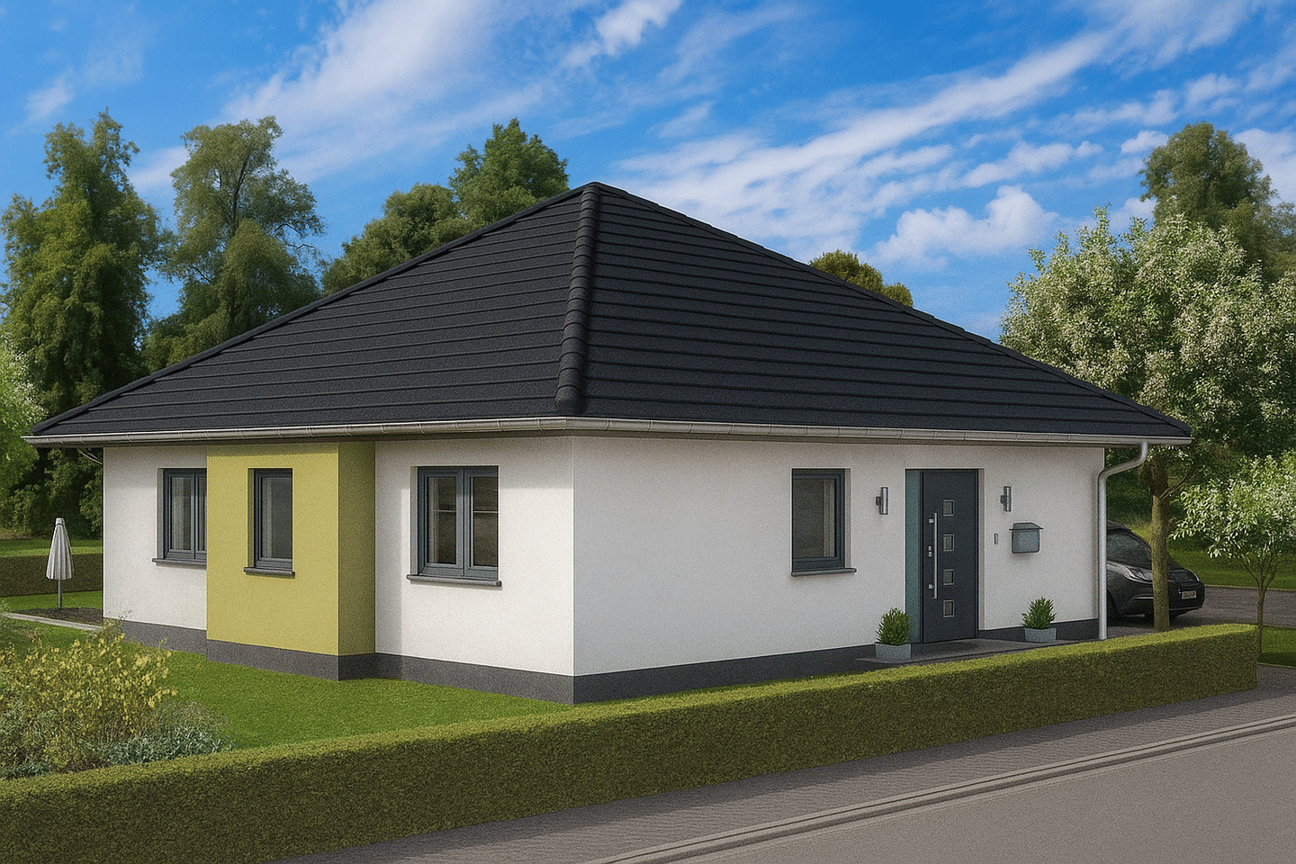 Immobilie in Seegebiet Mansfelder Land - sf. Bungalow inkl. Grundstück in Röblingen am See (Am Hinterfeld) - Bild 1