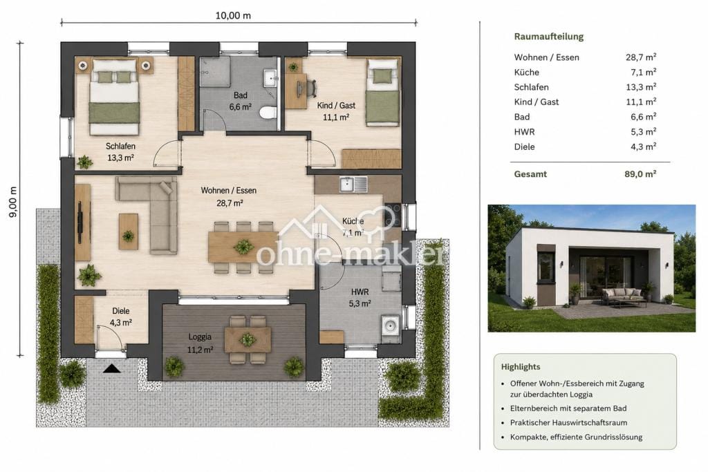 Immobilie in Fronhausen - Einfamilienhaus freistehend in Fronhausen - Bild 3