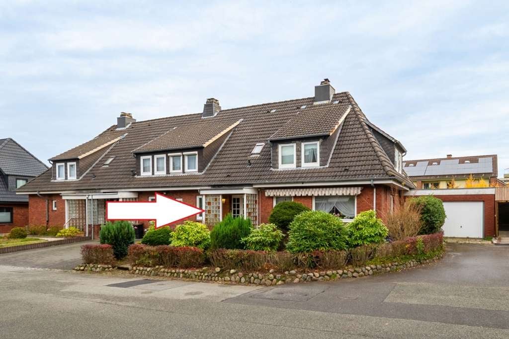Immobilie in Husum - Reihenendhaus in Husumer Top-Lage mit Potenzial zum individuellen Wohntraum. - Bild 0
