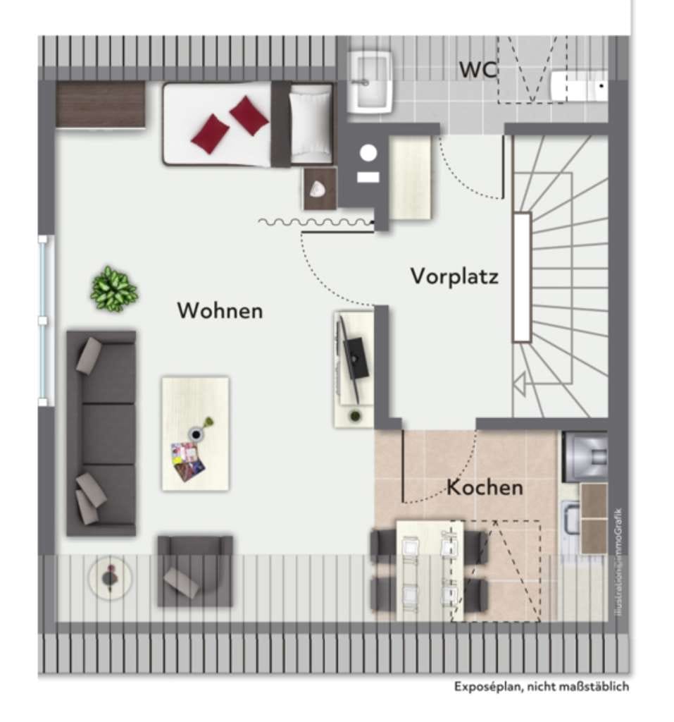 Immobilie in Notzingen - Familien aufgepasst! Attraktive Doppelhaushälfte mit sonniger Terrasse & Garten! - Bild 3