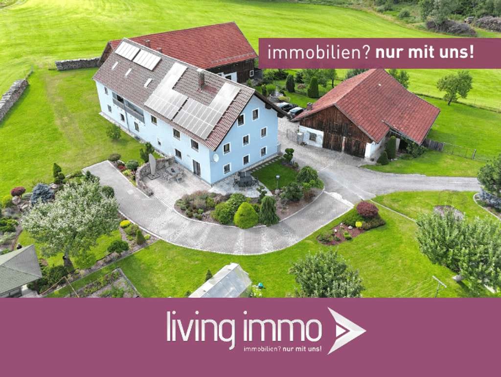 Immobilie in Aicha vorm Wald - „Naturparadies in Alleinlage – Dreiseithof auf rund 28.600 m² Grund“ - Bild 0