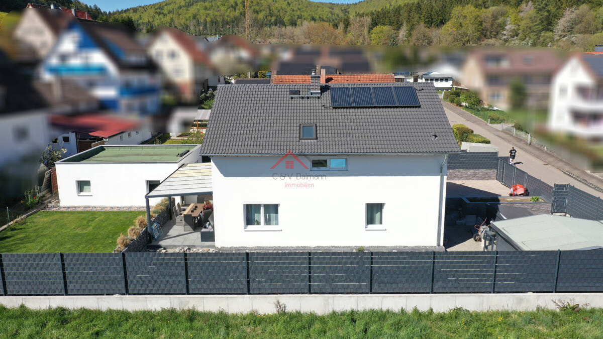 Immobilie in Geisingen - "Exklusives KfW-55-Familiendomizil mit Designer-Interieur, Traumgarten & Großraumgarage" - Bild 2