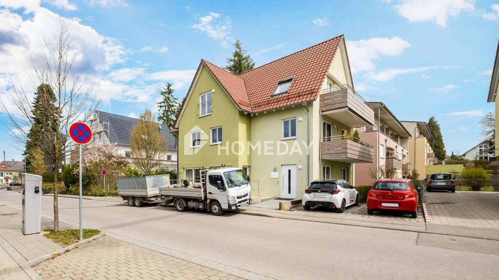 Immobilie in Fischach - Barrierefreie 2-Zimmer-Wohnung mit Balkon und Tiefgaragenstellplatz im betreuten Wohnen - Bild 5
