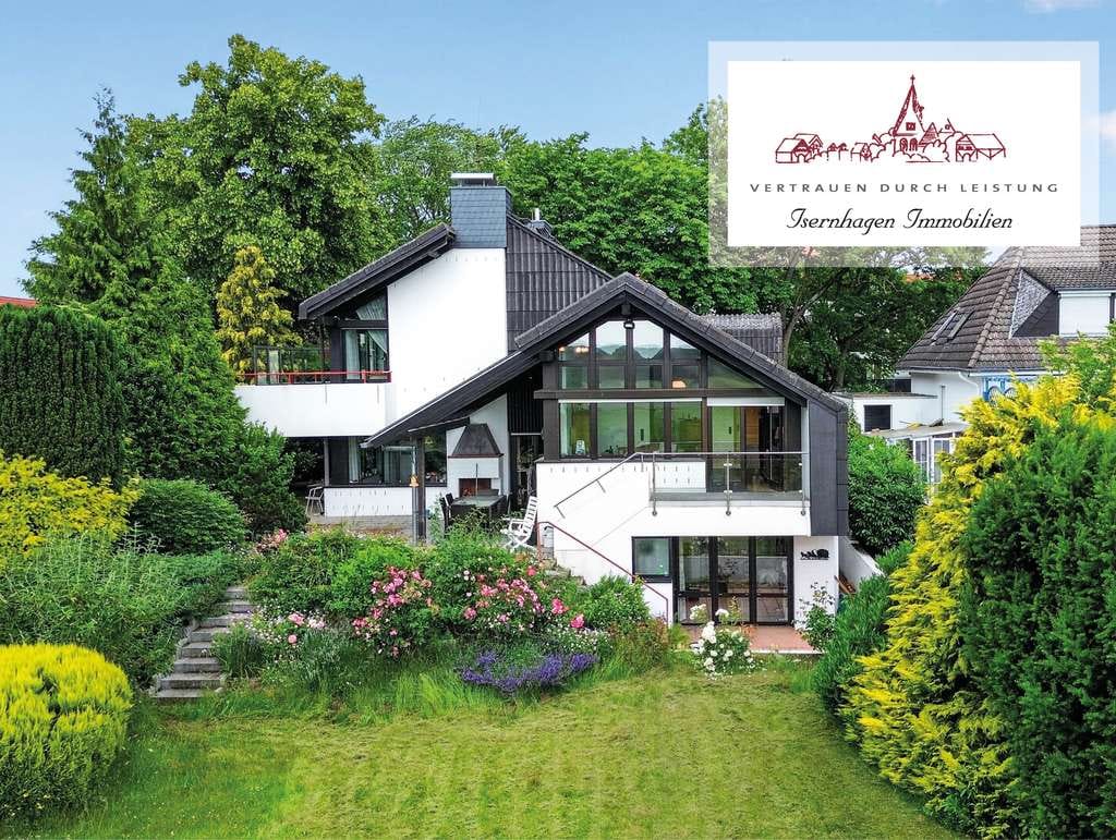 Immobilie in Seelze - Einzigartiges Architektenhaus mit Galerie und Weitblick - Bild 1