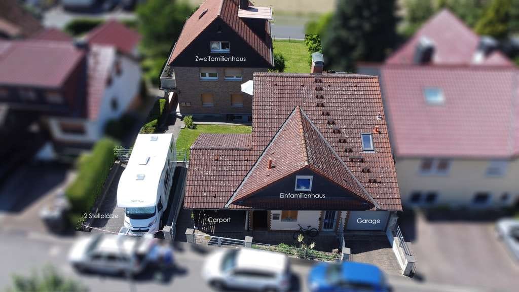 Immobilie in Büdingen - Provisionsfrei: Anlageimmobilie mit 3 vermietbaren Einheiten 6,53% Netto-Mietrendite - Bild 1