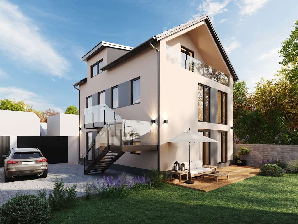 Immobilie in Dudenhofen - 4-Zimmer Neubau Maisonette-Wohnung mit Dachloggia - Bild 0