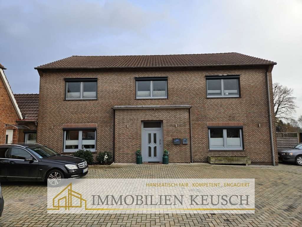 Immobilie in Thedinghausen - Arbeiten & Wohnen - Großer Hof mit 3 Gebäuden & vielen Parkplätzen - modernes Wohnhaus über 2 Etagen - Bild 1