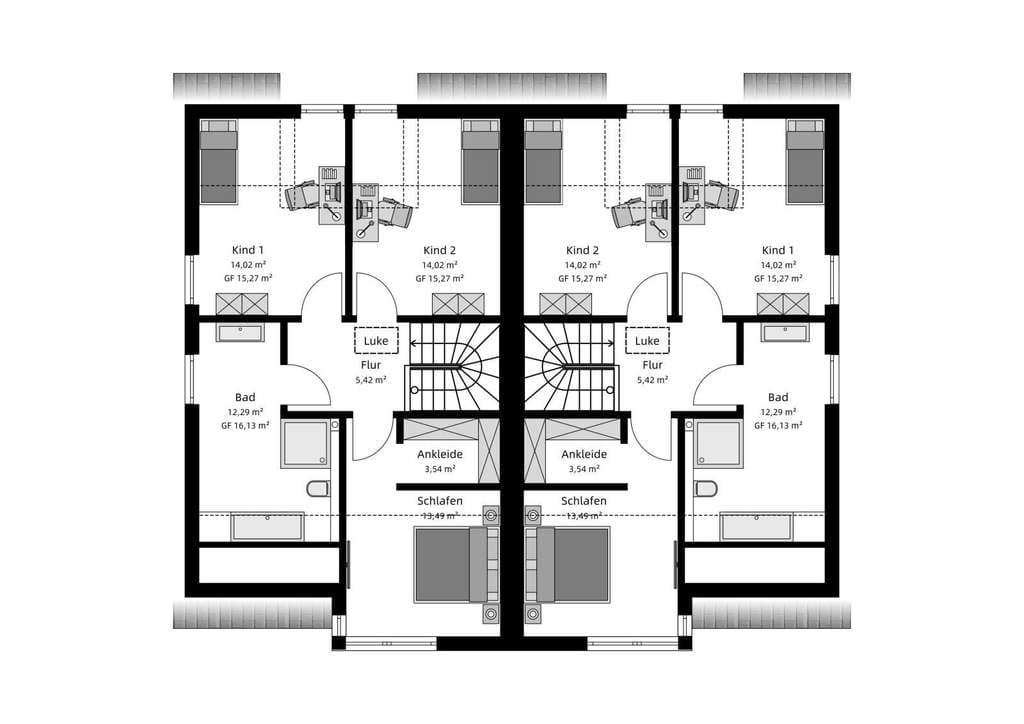 Immobilie in Steina - 🚪 Tür an Tür und doch unabhängig - Ihre DHH für mehr Freiraum. - Bild 3