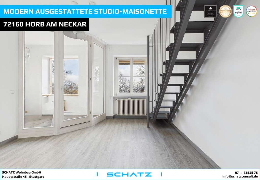 Immobilie in Horb am Neckar - TOP-KAPITALANLAGE | 6,8% RENDITE | MODERNE 2-ZIMMER-MAISONETTE | ATTRAKTIVE AFA - Bild 0
