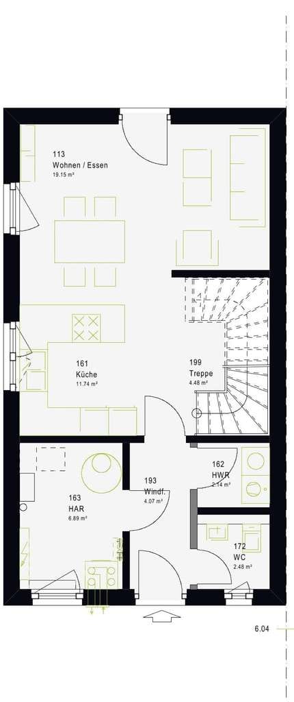 Immobilie in Gröbenzell - Modernes Doppelhaus auf großem Grundstück 2 Stellplätze je Einheit & sonnige Gärten - Bild 4