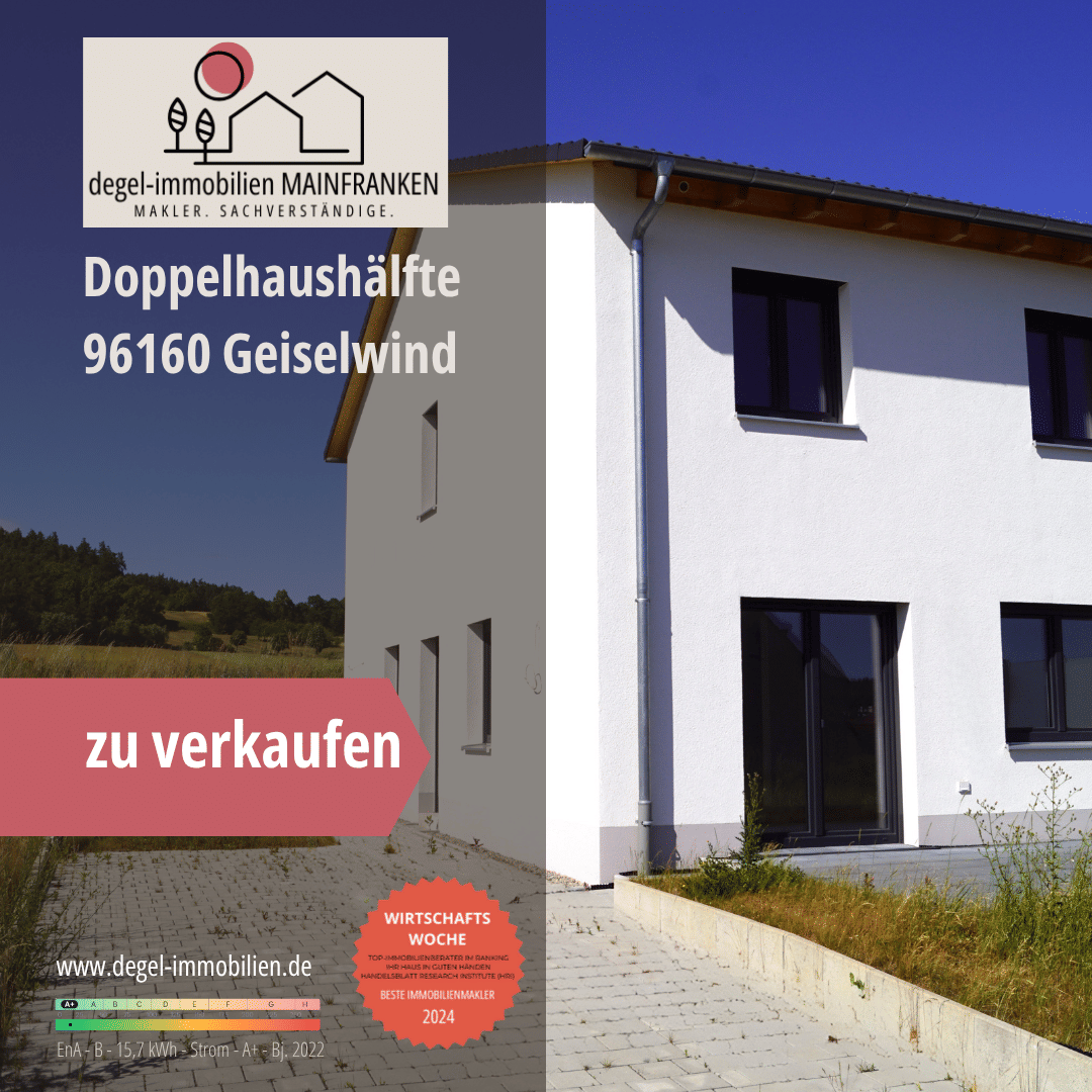 Immobilie in Geiselwind - Offen. Hell. Zuhause. - Wohnglück im Erstbezug in Geiselwind - Bild 0