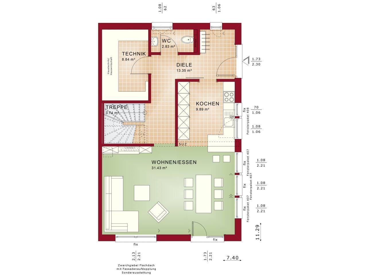 Immobilie in Ober-Olm - DHH - Raus in den eigenen Garten zum Spielen und Toben- DHH + Grundstück inkl. - Bild 1