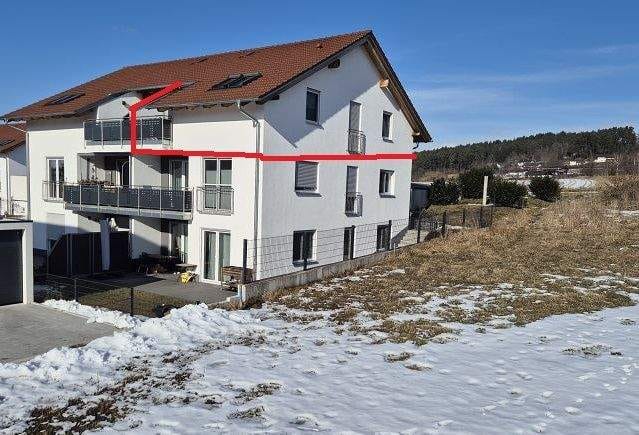 Immobilie in Bad Kötzting - Neuwertige 3-Zimmer-ETW im Dachgeschoss mit Loggia in ruhiger, stadtnaher Lage von Bad Kötzting - Bild 1