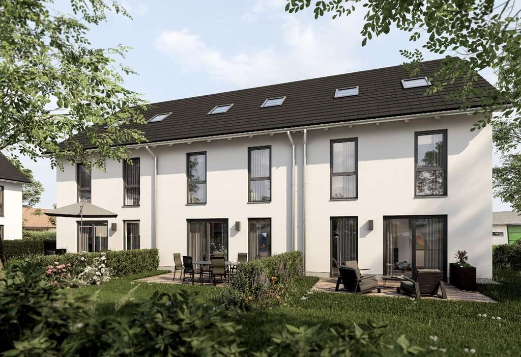 Immobilie in Klosterlechfeld - Bauantrag vorhanden! Schnell sein und KfW55 Förderung sichern - Reihenmittelhaus in Klosterlechfeld - Bild 0
