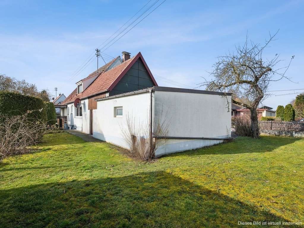 Immobilie in Blindheim - Renovierungsbedürftiges Einfamilienhaus in Blindheim-Unterglauheim - Bild 1
