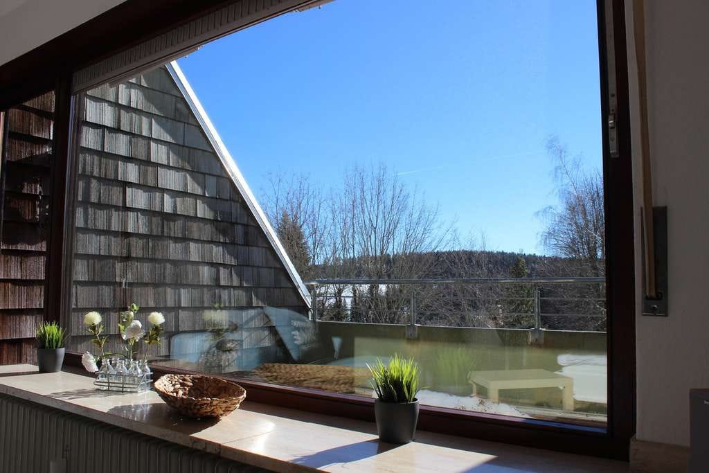 Immobilie in Schonach im Schwarzwald - Terrassenwohnung mit Schwimmbad/Sauna im Hochschwarzwald - Bild 0