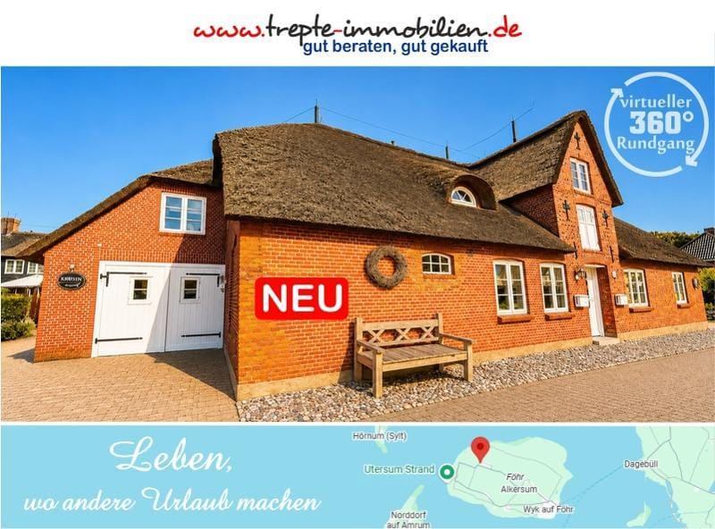 Immobilie in Oldsum - Einfamilienhaus freistehend in Oldsum - Bild 0
