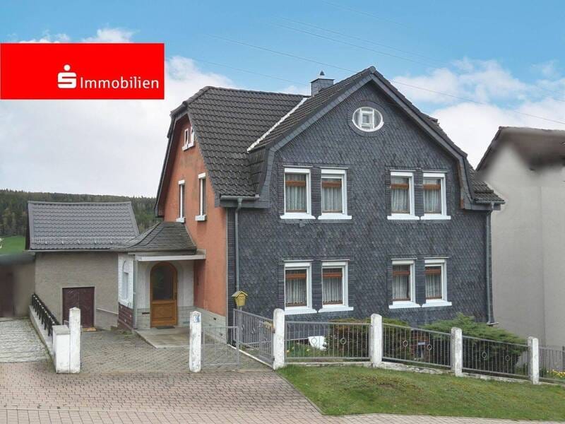 Immobilie in Rosenthal am Rennsteig - Charmantes Einfamilienhaus mit Panoramablick in Rosenthal am Rennsteig - OT Harra! - Bild 0