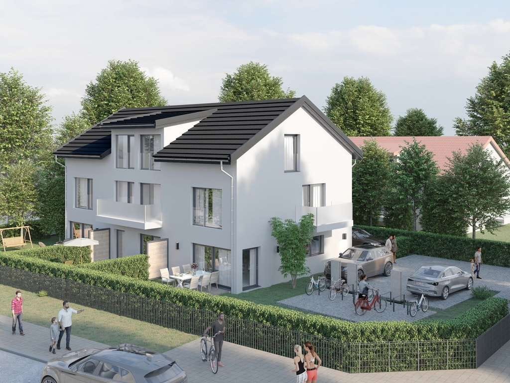 Immobilie in Krailling - KfW-40 Neubau-Reiheneckhaus – Die Zukunft kann kommen! - Bild 0