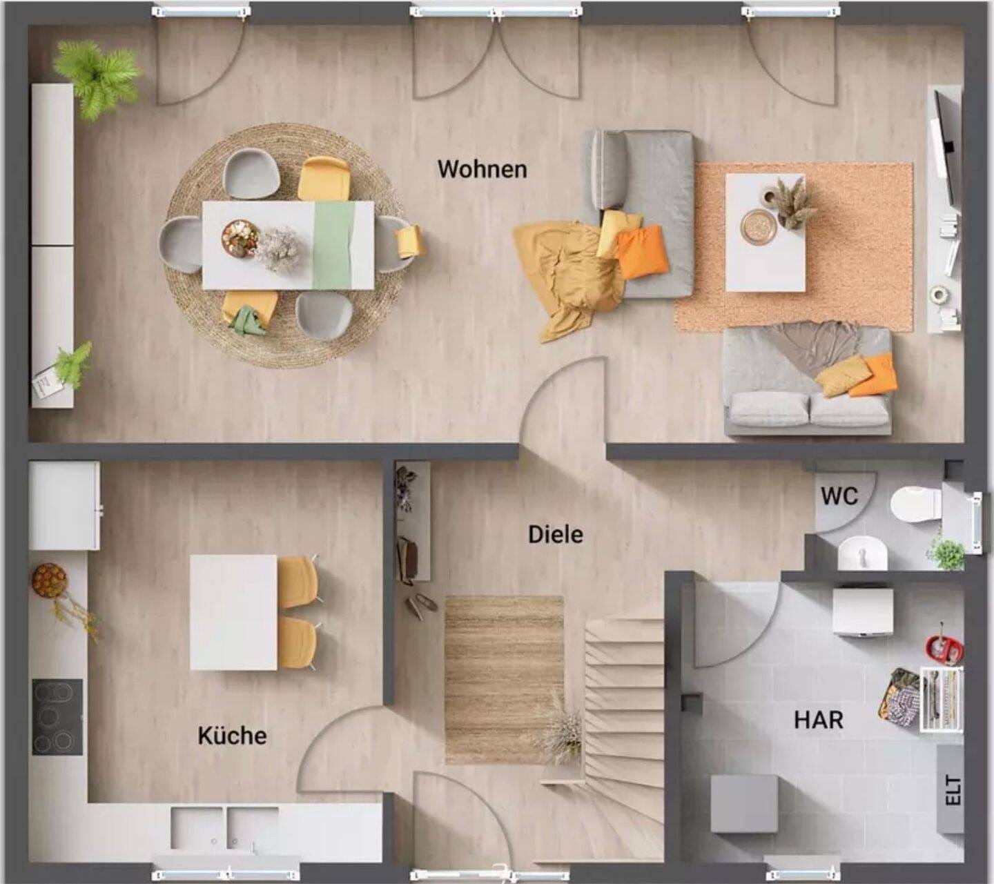 Immobilie in Klötze - Einfamilienhaus mit ländlichem Charakter in Klötze - Schlüsselfertig bauen - Bild 2