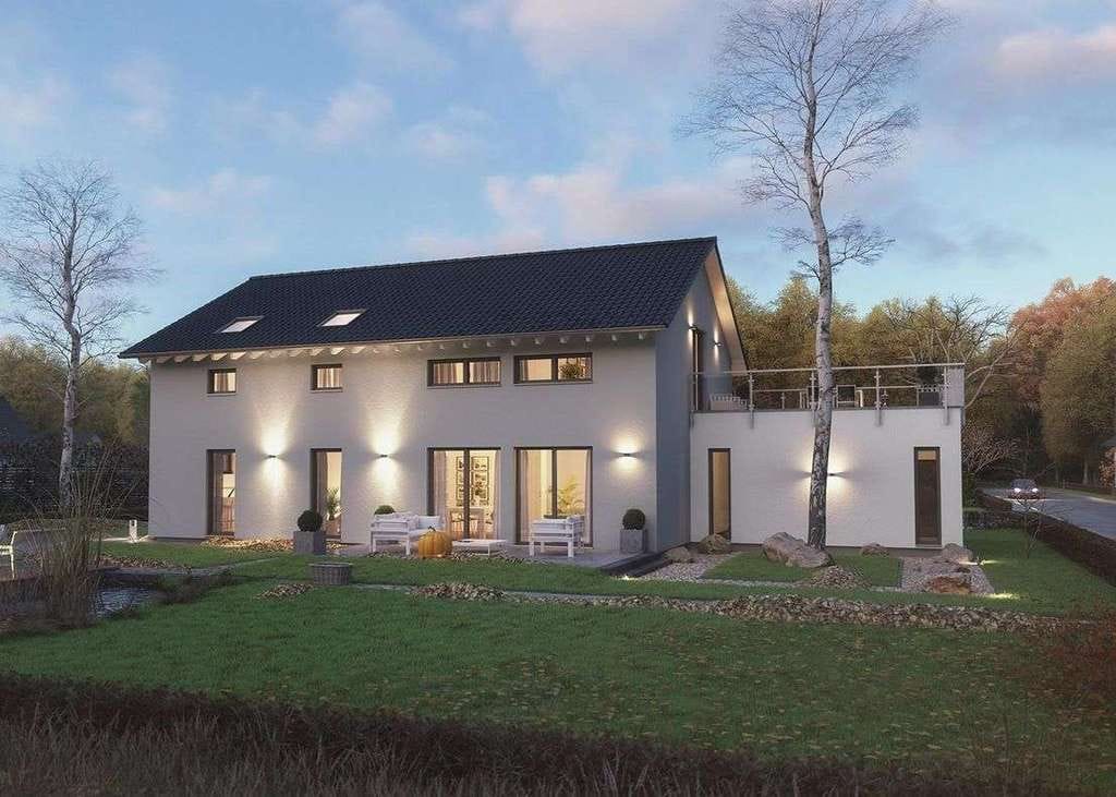 Immobilie in Wemding - Ein wunderschönes Zweifamilienhaus mit VIEL Platz - Zwei großzügige Wohneinheiten mit tollem Grundri - Bild 1