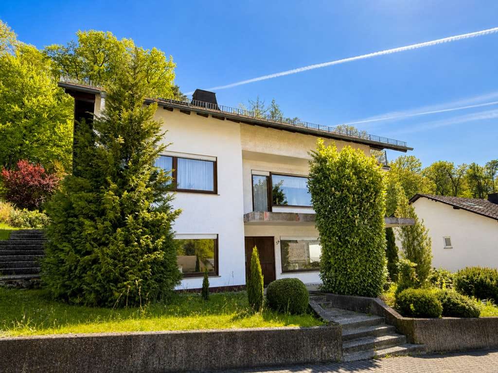 Immobilie in Hillscheid - Großzügiges Einfamilienhaus mit Einliegerwohnung in herrlicher Ortsrandlage und hervorragendem Rhein - Bild 2