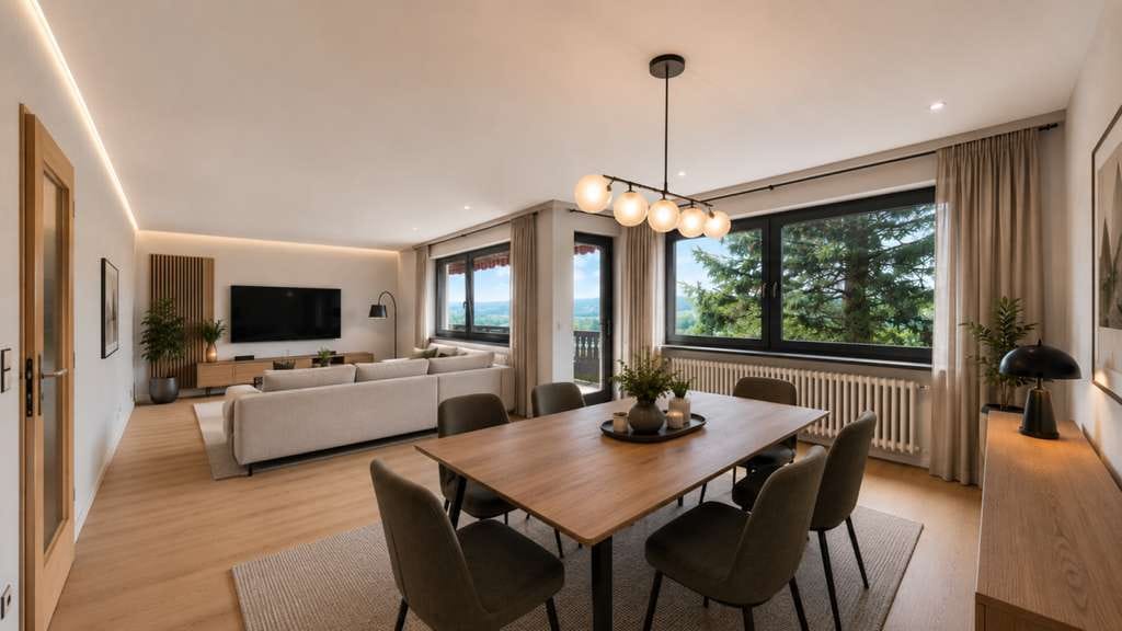 Immobilie in Emskirchen - Viel Platz für neue Ideen: Einfamilienhaus mit Gartenparadies und Entwicklungspotenzial - Bild 2