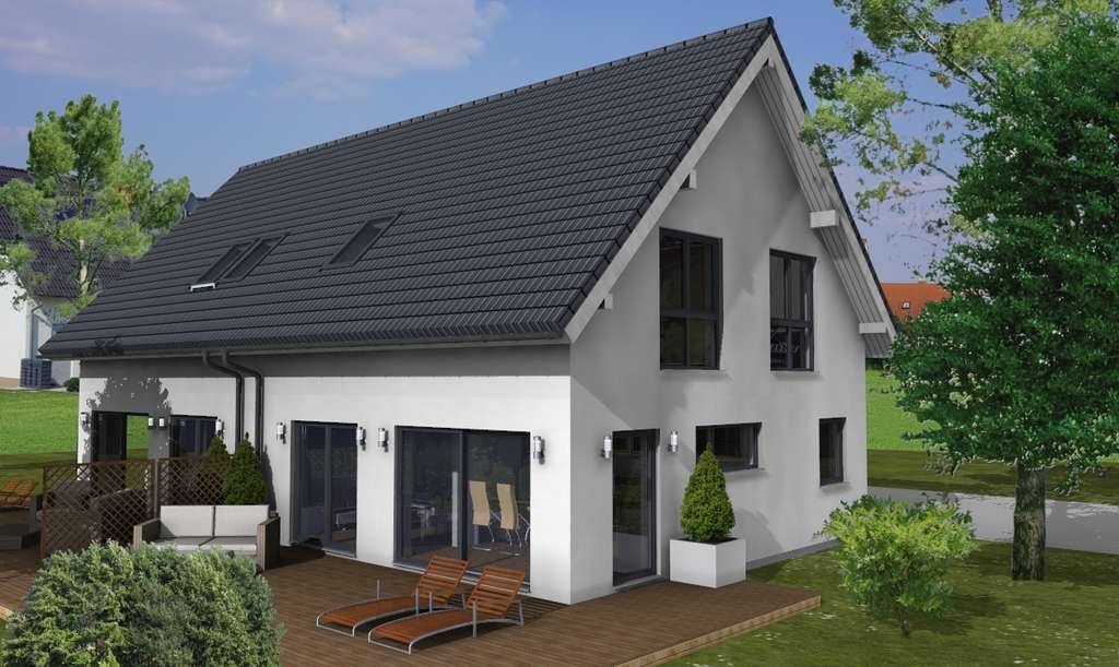 Immobilie in Adelzhausen - Null-Energie-Doppelhaushälfte auf schönem Grundstück - Bild 0