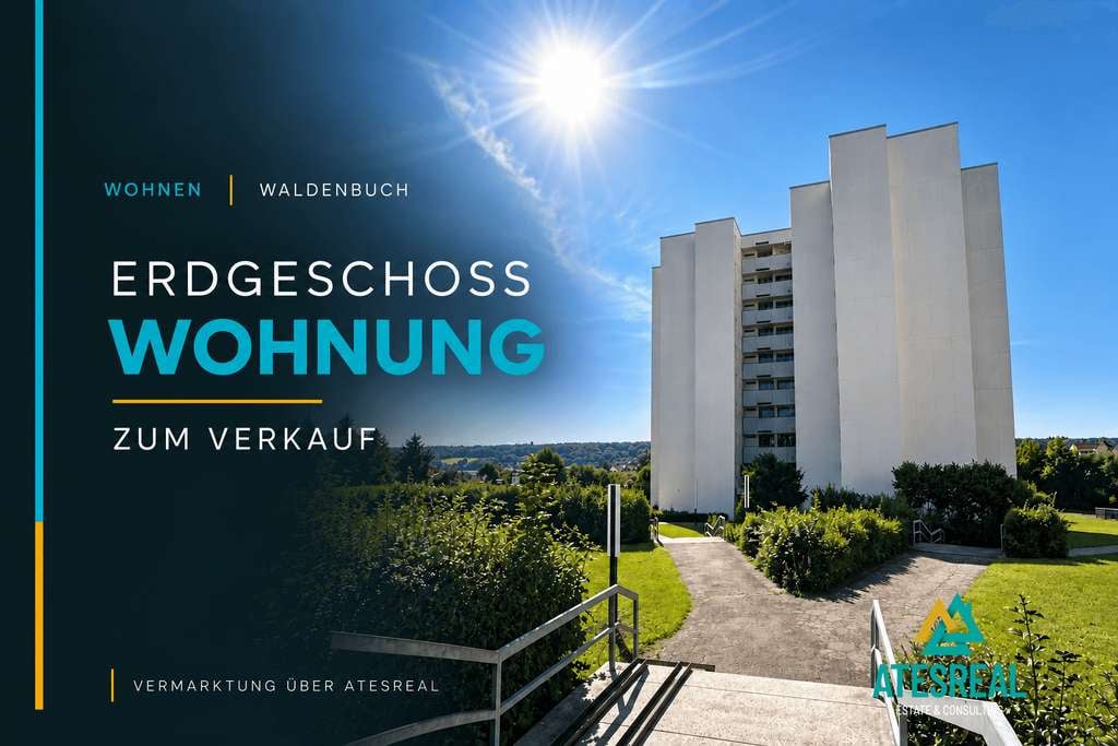 Immobilie in Waldenbuch - Barrierefreie 3-Zimmer-Wohnung mit 2 Balkonen & TG-Stellplatz in Waldenbuch - Bild 0