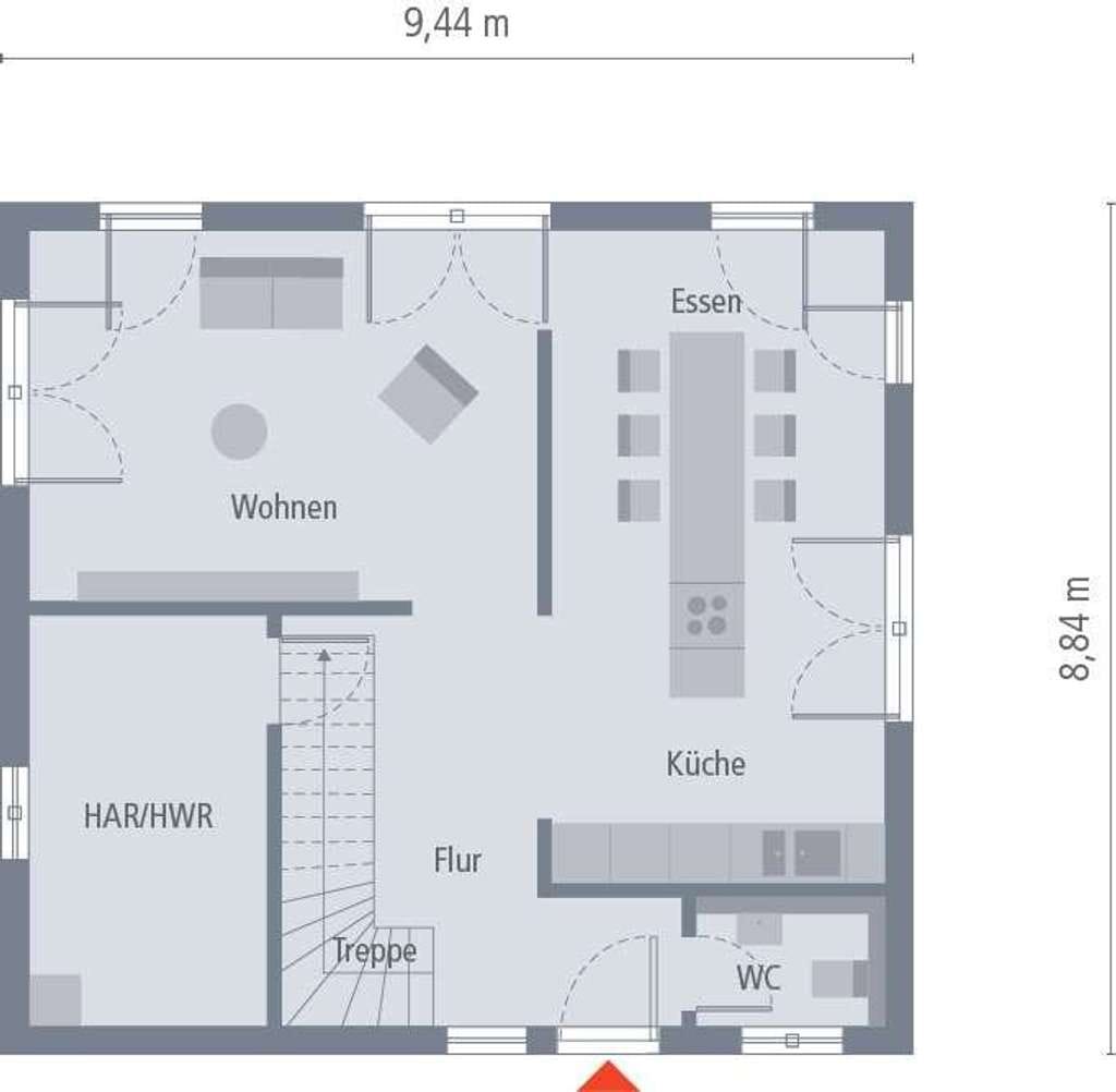 Immobilie in Schnaittenbach - GROSSES HAUS AUF KLEINER FLÄCHE - Bild 1