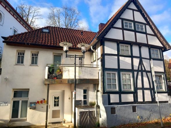 Immobilie in Vlotho - 1-FH, als Fachwerkhaus mit Einliegerbereich - Bild 0