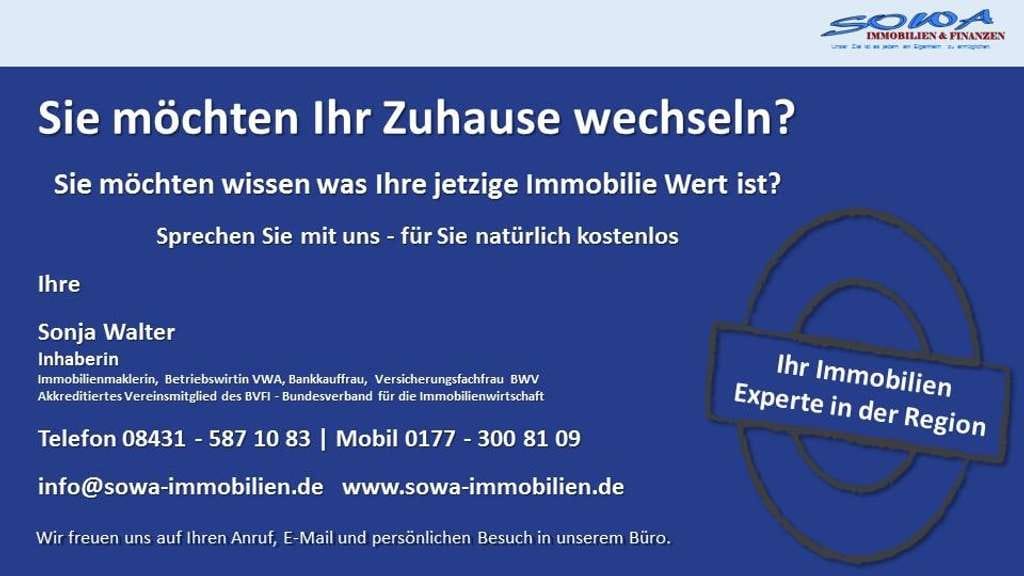 Immobilie in Königsmoos - Charmante Dachgeschosswohnung mit Balkon, Garten & Garage in Königsmoos - Ein Objekt von Ihrem Im... - Bild 2