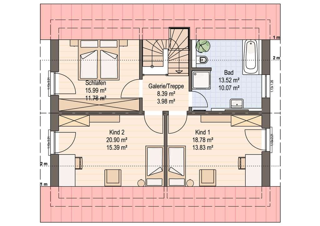 Immobilie in Höttingen - Traumhaus von Haas Fertigbau auf weitläufigem Grundstück - Bild 3