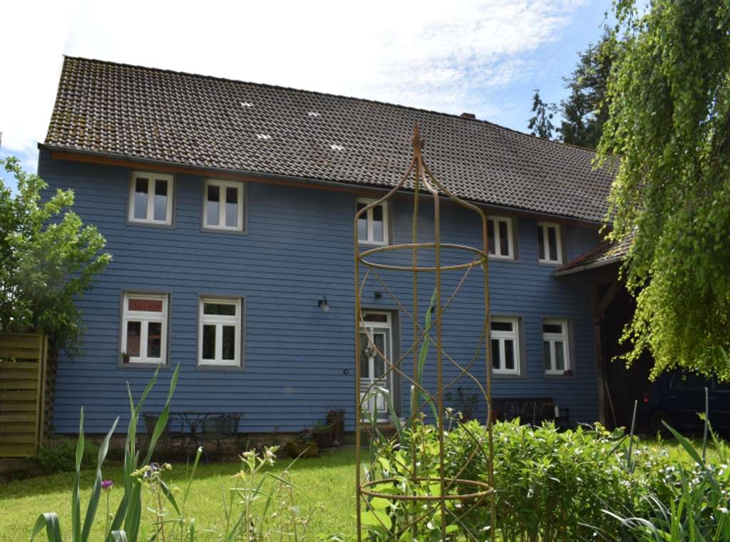 Immobilie in Rosdorf - Rosdorf OT Klein Wiershausen: Kernsanierter Resthof, Pelletheizung (2021), ehem. Ställe u. Scheune - Bild 0