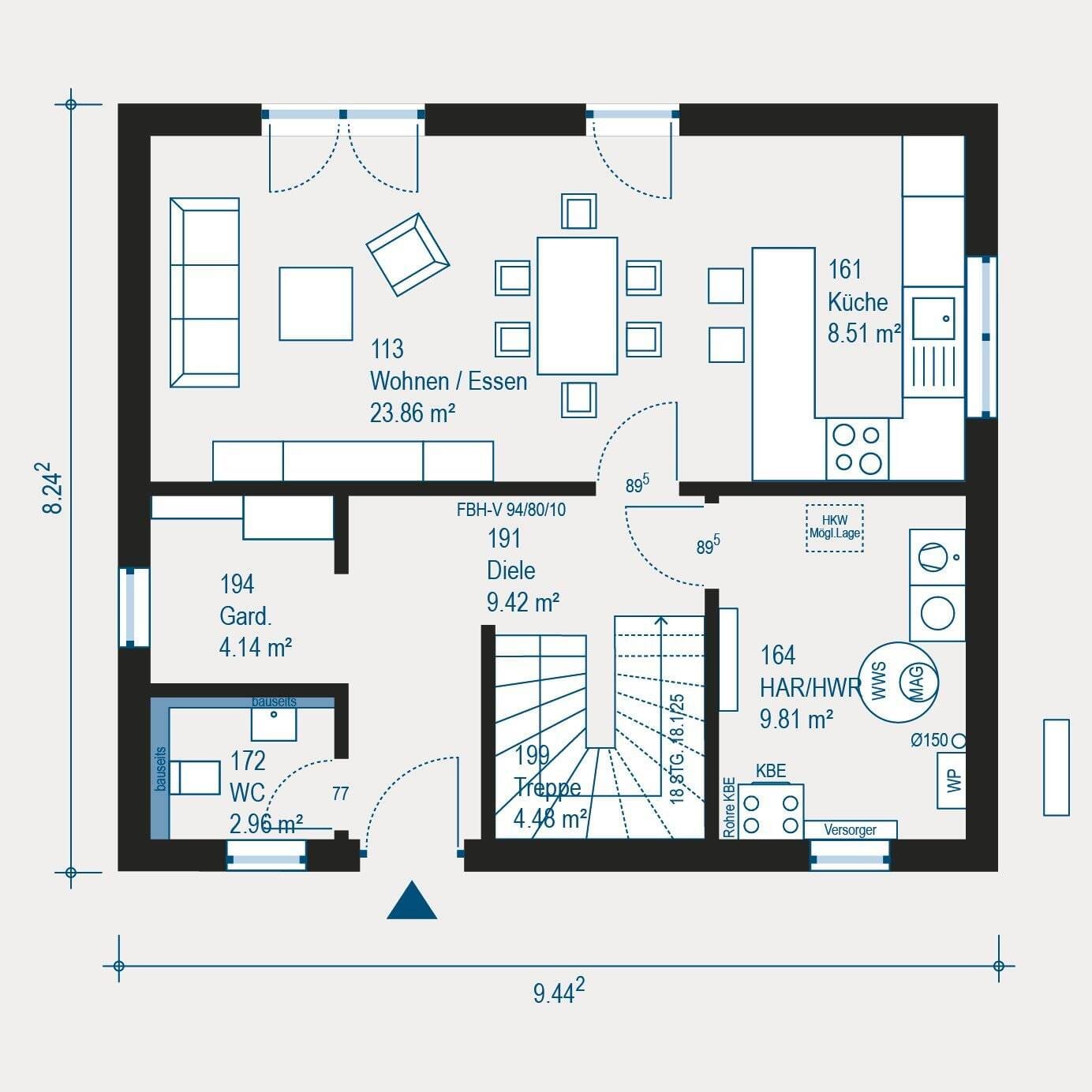 Immobilie in Frittlingen - Exklusiver Neubau mit Grundstück - Bild 1