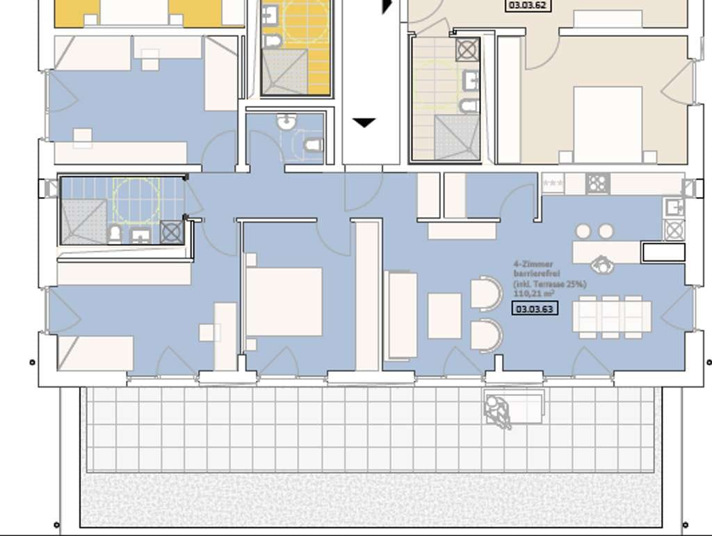 Immobilie in Neckarzimmern - Kapitalanlage: bis zu 6,5 % Rendite & 50 % Förderung – 4-Zimmer mit  Dachterrasse - Bild 1