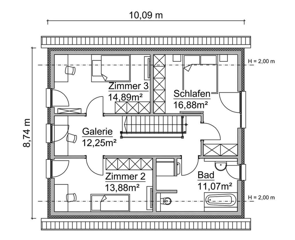 Immobilie in Wulften am Harz - Modern und funktional mit 1,75m Kniestock - Ihr Einfamilienhaus - Bild 4