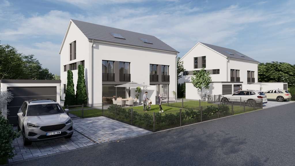 Immobilie in Forstinning - TOP-Neubau Doppelhaushälfte in Forstinning (provisionsfrei) zum Festpreis - jetzt noch mitplanen - Bild 1